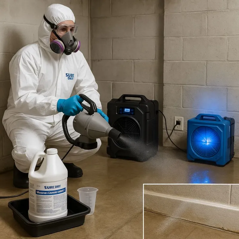 Sanitization and Odor Removal process in Willimantic, CT