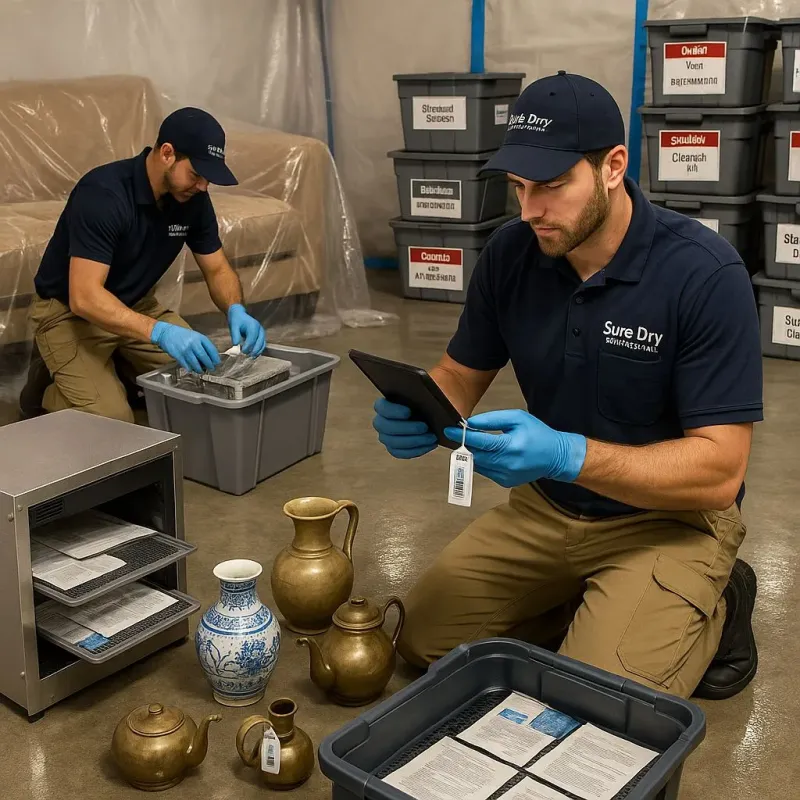 Content Protection and Restoration process in Willimantic, CT